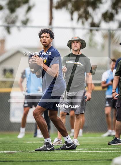 Thumbnail 1 in Millikan VS Corona Del Mar (Battle at the Beach 7on7) photogallery.