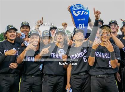 Thumbnail 1 in Franklin vs. Whitney (CIF SJS D1 Final) photogallery.