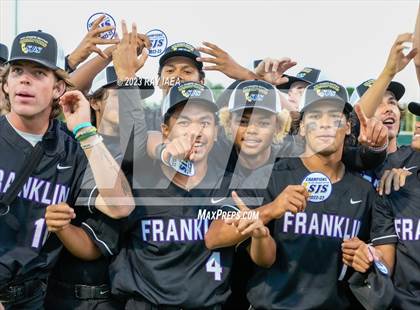 Thumbnail 3 in Franklin vs. Whitney (CIF SJS D1 Final) photogallery.