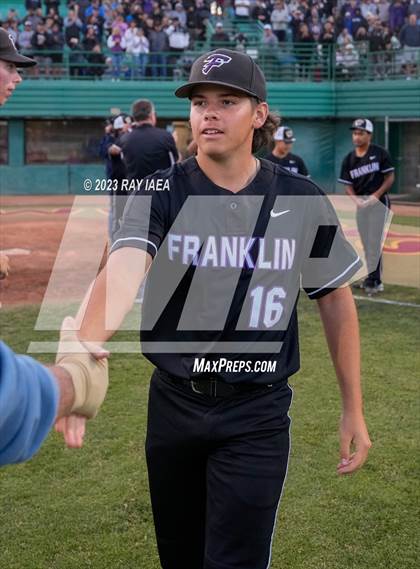 Thumbnail 3 in Franklin vs. Whitney (CIF SJS D1 Final) photogallery.