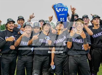 Thumbnail 2 in Franklin vs. Whitney (CIF SJS D1 Final) photogallery.