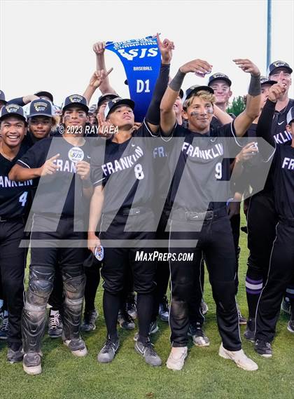 Thumbnail 1 in Franklin vs. Whitney (CIF SJS D1 Final) photogallery.