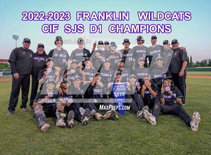 Thumbnail 3 in Franklin vs. Whitney (CIF SJS D1 Final) photogallery.