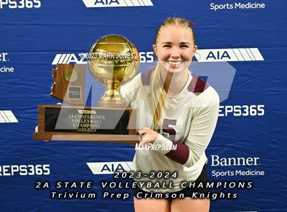 Thumbnail 3 in Phoenix Country Day vs. Trivium Prep (AIA 2A Final - Awards) photogallery.