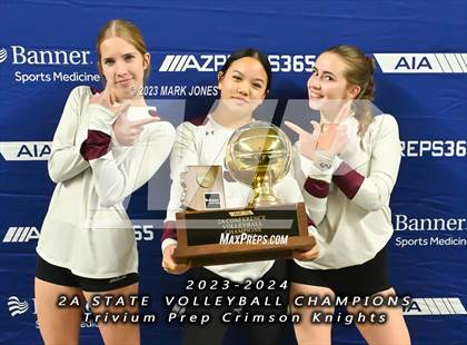 Thumbnail 2 in Phoenix Country Day vs. Trivium Prep (AIA 2A Final - Awards) photogallery.