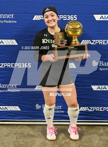 Thumbnail 2 in Phoenix Country Day vs. Trivium Prep (AIA 2A Final - Awards) photogallery.