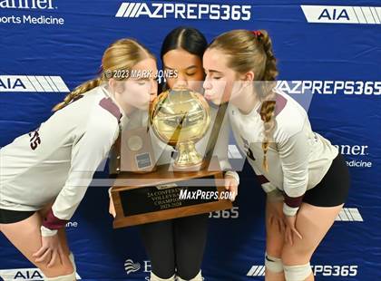 Thumbnail 2 in Phoenix Country Day vs. Trivium Prep (AIA 2A Final - Awards) photogallery.