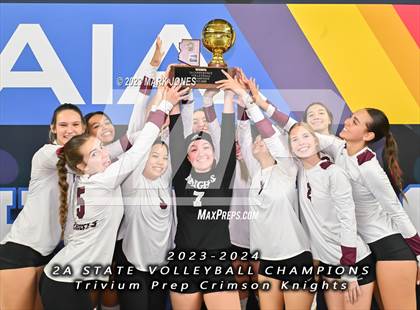 Thumbnail 2 in Phoenix Country Day vs. Trivium Prep (AIA 2A Final - Awards) photogallery.