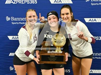 Thumbnail 3 in Phoenix Country Day vs. Trivium Prep (AIA 2A Final - Awards) photogallery.