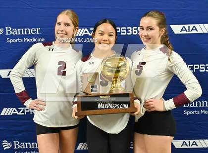 Thumbnail 3 in Phoenix Country Day vs. Trivium Prep (AIA 2A Final - Awards) photogallery.
