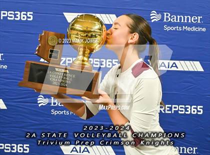 Thumbnail 3 in Phoenix Country Day vs. Trivium Prep (AIA 2A Final - Awards) photogallery.