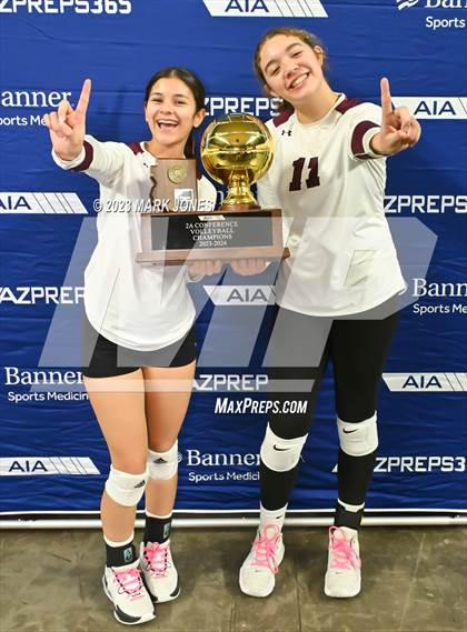 Thumbnail 2 in Phoenix Country Day vs. Trivium Prep (AIA 2A Final - Awards) photogallery.