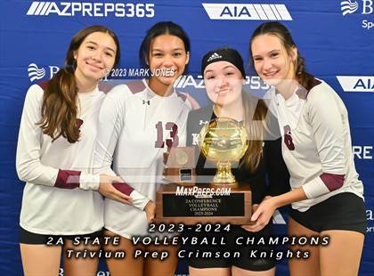 Thumbnail 2 in Phoenix Country Day vs. Trivium Prep (AIA 2A Final - Awards) photogallery.