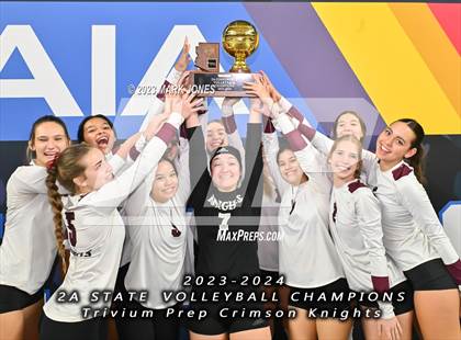 Thumbnail 3 in Phoenix Country Day vs. Trivium Prep (AIA 2A Final - Awards) photogallery.
