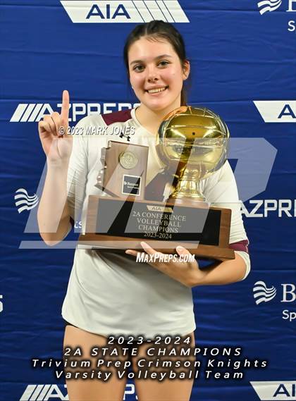 Thumbnail 3 in Phoenix Country Day vs. Trivium Prep (AIA 2A Final - Awards) photogallery.
