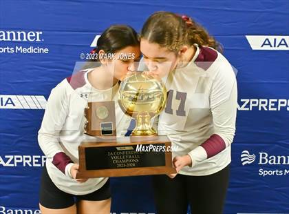 Thumbnail 3 in Phoenix Country Day vs. Trivium Prep (AIA 2A Final - Awards) photogallery.