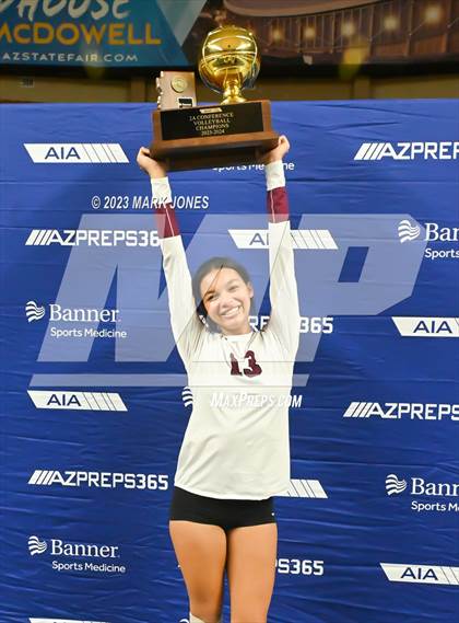 Thumbnail 3 in Phoenix Country Day vs. Trivium Prep (AIA 2A Final - Awards) photogallery.