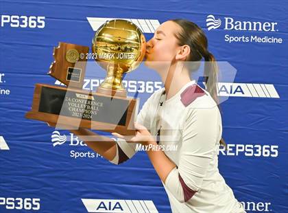 Thumbnail 2 in Phoenix Country Day vs. Trivium Prep (AIA 2A Final - Awards) photogallery.