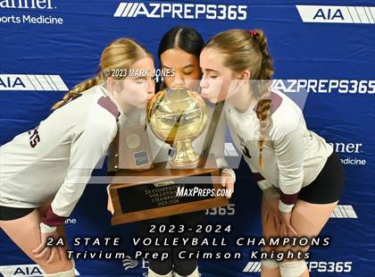 Thumbnail 3 in Phoenix Country Day vs. Trivium Prep (AIA 2A Final - Awards) photogallery.