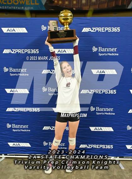 Thumbnail 2 in Phoenix Country Day vs. Trivium Prep (AIA 2A Final - Awards) photogallery.