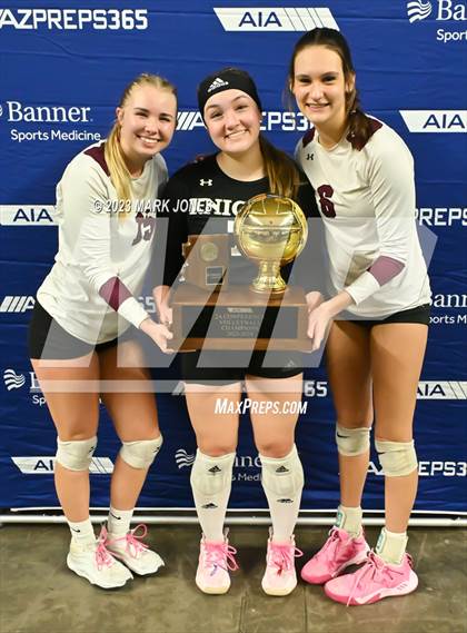 Thumbnail 2 in Phoenix Country Day vs. Trivium Prep (AIA 2A Final - Awards) photogallery.