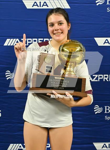 Thumbnail 2 in Phoenix Country Day vs. Trivium Prep (AIA 2A Final - Awards) photogallery.