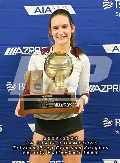Thumbnail 3 in Phoenix Country Day vs. Trivium Prep (AIA 2A Final - Awards) photogallery.