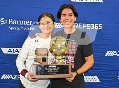 Thumbnail 1 in Phoenix Country Day vs. Trivium Prep (AIA 2A Final - Awards) photogallery.