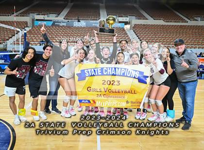 Thumbnail 3 in Phoenix Country Day vs. Trivium Prep (AIA 2A Final - Awards) photogallery.