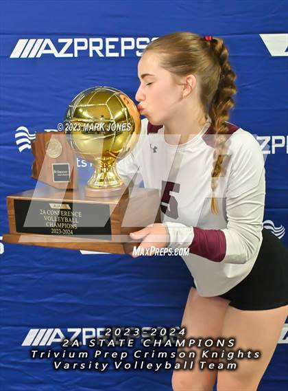 Thumbnail 2 in Phoenix Country Day vs. Trivium Prep (AIA 2A Final - Awards) photogallery.