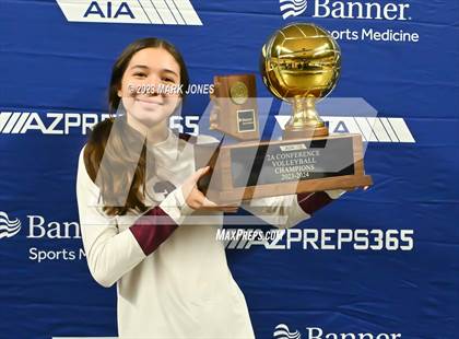 Thumbnail 2 in Phoenix Country Day vs. Trivium Prep (AIA 2A Final - Awards) photogallery.