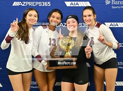 Thumbnail 3 in Phoenix Country Day vs. Trivium Prep (AIA 2A Final - Awards) photogallery.