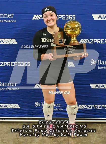 Thumbnail 3 in Phoenix Country Day vs. Trivium Prep (AIA 2A Final - Awards) photogallery.