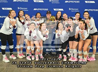 Thumbnail 2 in Phoenix Country Day vs. Trivium Prep (AIA 2A Final - Awards) photogallery.