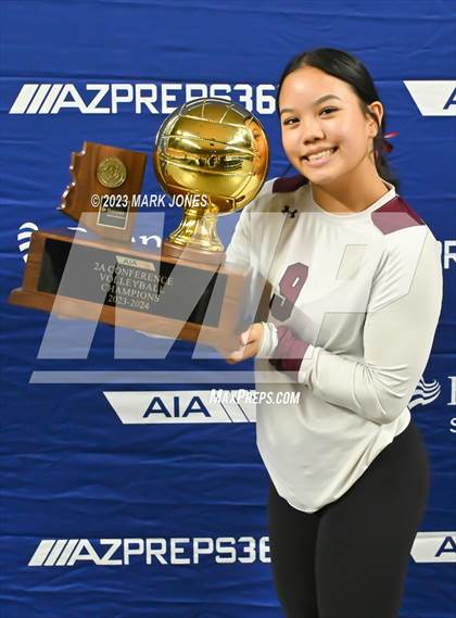 Thumbnail 3 in Phoenix Country Day vs. Trivium Prep (AIA 2A Final - Awards) photogallery.
