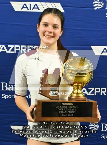 Thumbnail 2 in Phoenix Country Day vs. Trivium Prep (AIA 2A Final - Awards) photogallery.