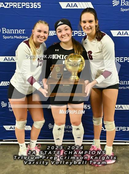 Thumbnail 3 in Phoenix Country Day vs. Trivium Prep (AIA 2A Final - Awards) photogallery.