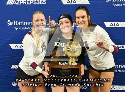 Thumbnail 1 in Phoenix Country Day vs. Trivium Prep (AIA 2A Final - Awards) photogallery.