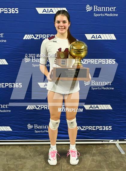 Thumbnail 3 in Phoenix Country Day vs. Trivium Prep (AIA 2A Final - Awards) photogallery.