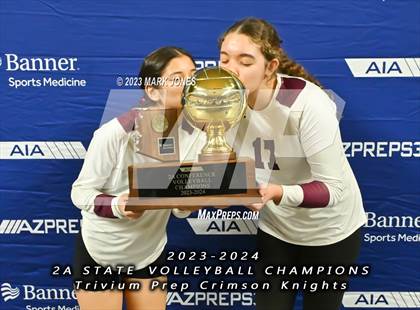 Thumbnail 2 in Phoenix Country Day vs. Trivium Prep (AIA 2A Final - Awards) photogallery.