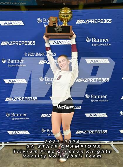 Thumbnail 3 in Phoenix Country Day vs. Trivium Prep (AIA 2A Final - Awards) photogallery.