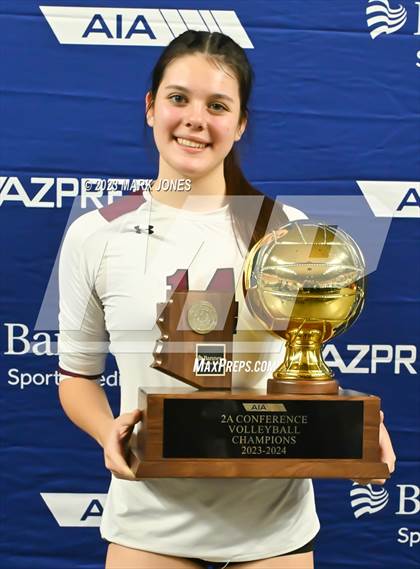 Thumbnail 1 in Phoenix Country Day vs. Trivium Prep (AIA 2A Final - Awards) photogallery.