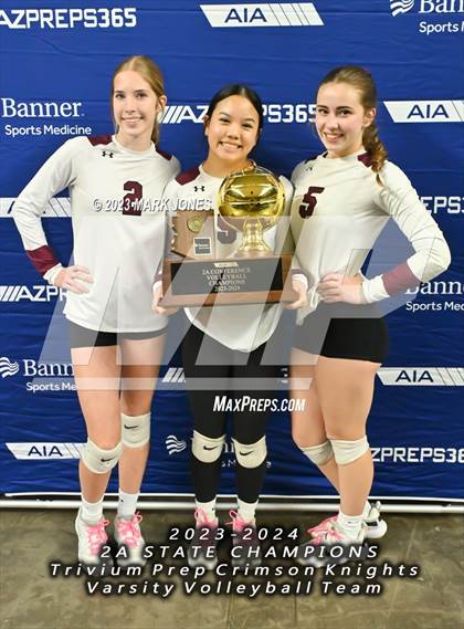 Thumbnail 2 in Phoenix Country Day vs. Trivium Prep (AIA 2A Final - Awards) photogallery.
