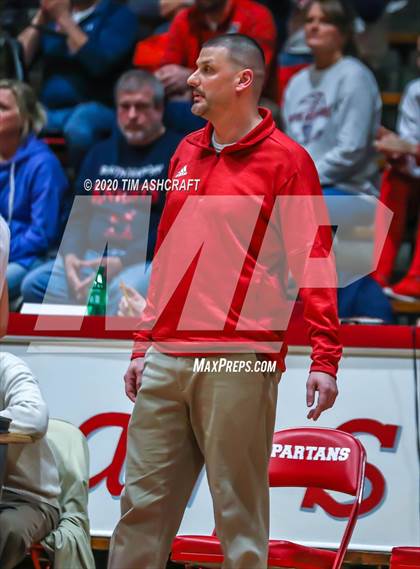 Thumbnail 1 in  Greensburg vs South Dearborn (IHSAA Sectional Playoff) photogallery.