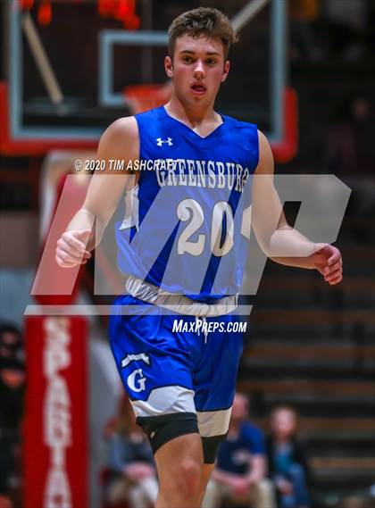 Thumbnail 1 in  Greensburg vs South Dearborn (IHSAA Sectional Playoff) photogallery.