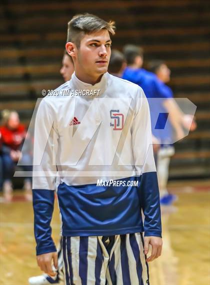Thumbnail 2 in  Greensburg vs South Dearborn (IHSAA Sectional Playoff) photogallery.