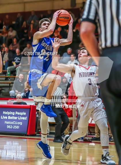 Thumbnail 3 in  Greensburg vs South Dearborn (IHSAA Sectional Playoff) photogallery.
