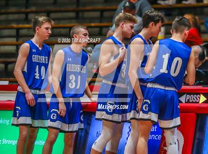 Thumbnail 1 in  Greensburg vs South Dearborn (IHSAA Sectional Playoff) photogallery.