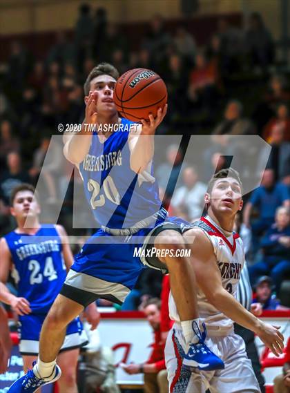 Thumbnail 3 in  Greensburg vs South Dearborn (IHSAA Sectional Playoff) photogallery.
