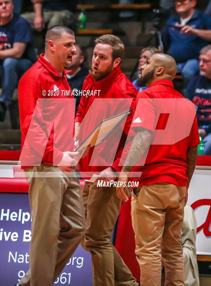 Thumbnail 3 in  Greensburg vs South Dearborn (IHSAA Sectional Playoff) photogallery.